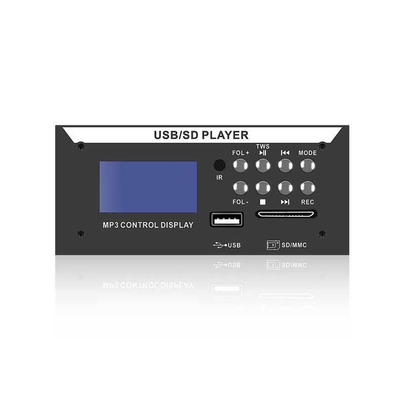 LCD8226: Восьмикнопочный ИК-пульт дистанционного управления с разъемом SD/USB, ЖК-экран, MP3-плеер с Bluetooth, TWS