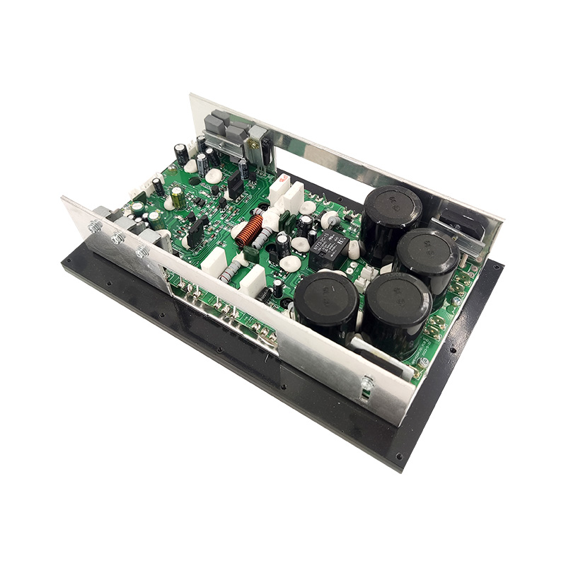 AMP400H+7294: Мощная выходная мощность LP 400 Вт + HP 100 Вт с U-образным алюминиевым радиатором, модуль усилителя мощности класса H