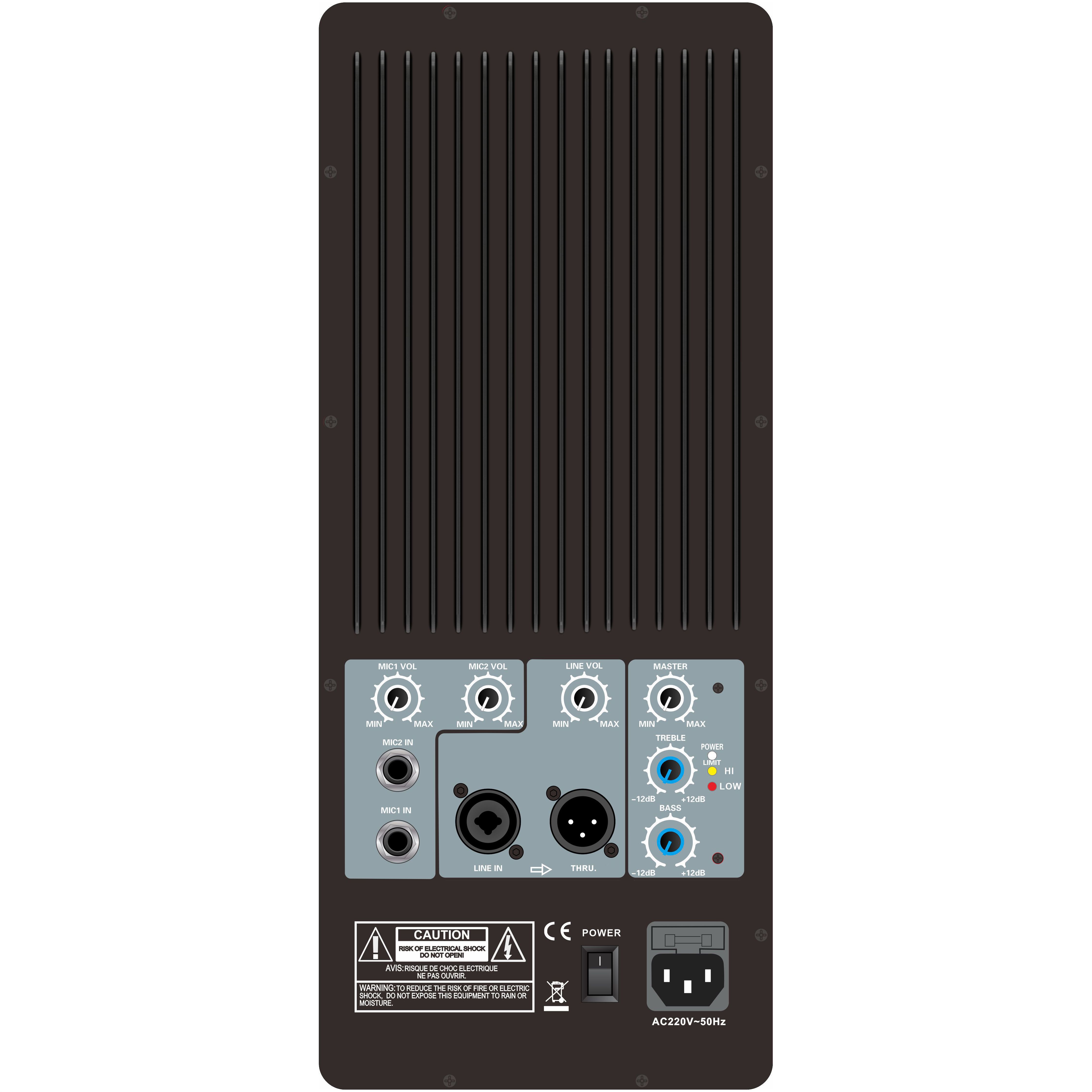 Мощный усилитель громкоговорителей класса H PL62